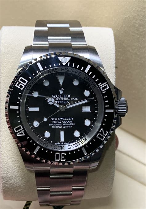 thickest rolex|Rolex deep sea watch.